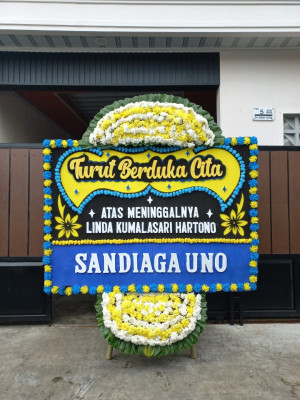 Papan Bunga Duka di Lungge