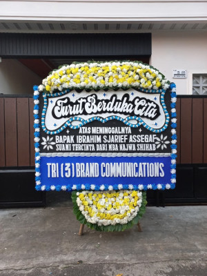 Papan Bunga Duka di Lungge